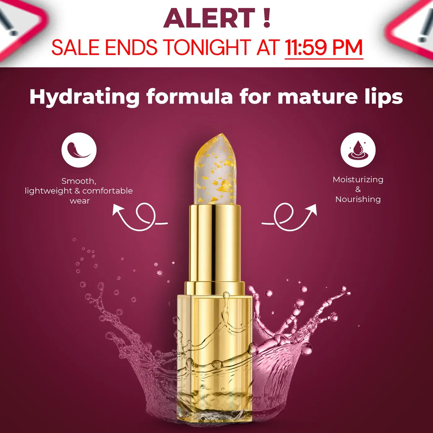 Fenvio lipstick ad creative 2