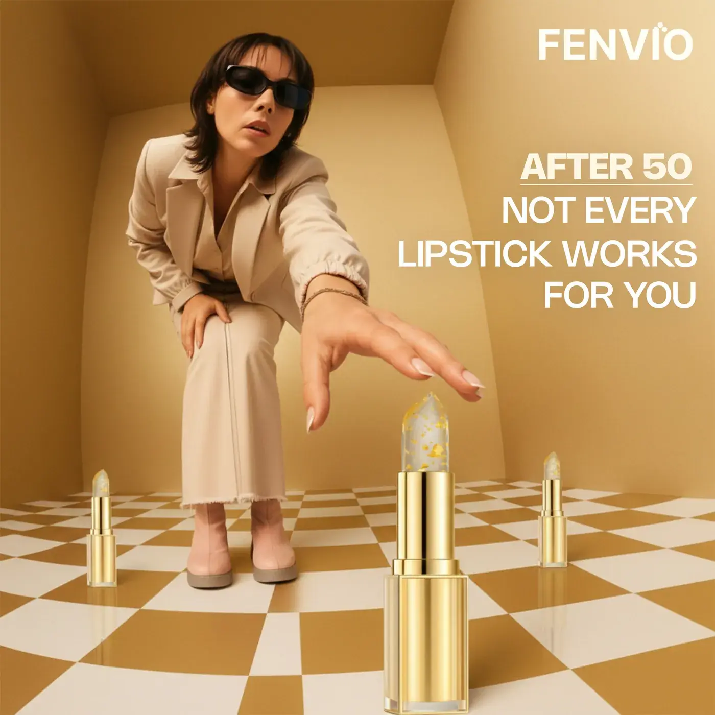Fenvio lipstick ad creative 3