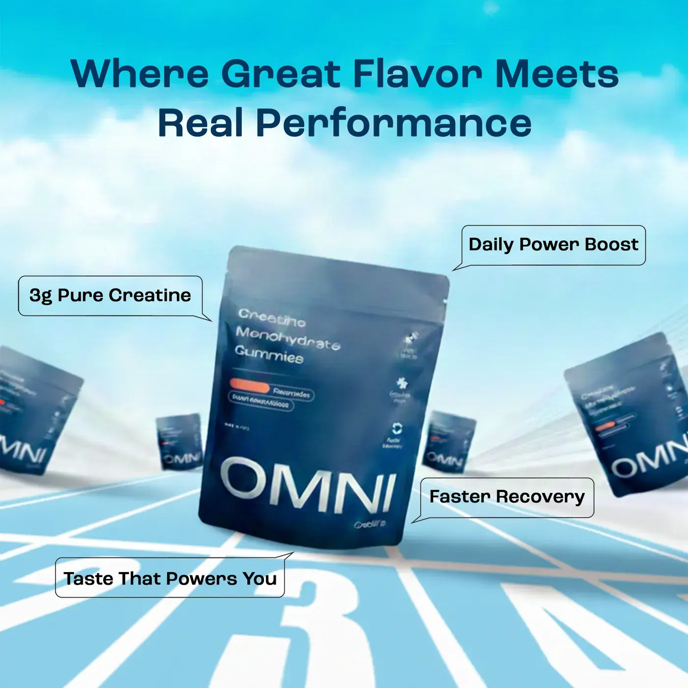 Omni creatine gummies ad creative 3