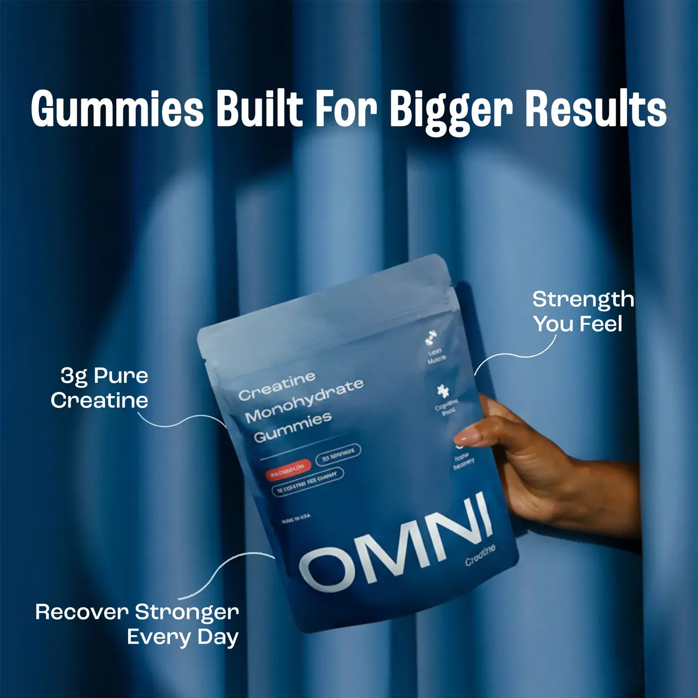 Omni creatine gummies ad creative 5