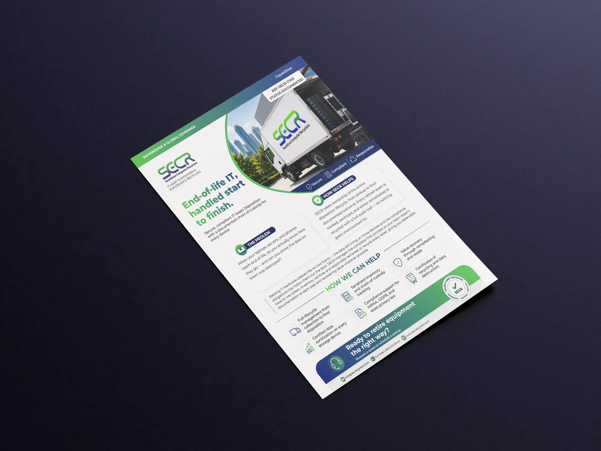 SECR service flyer