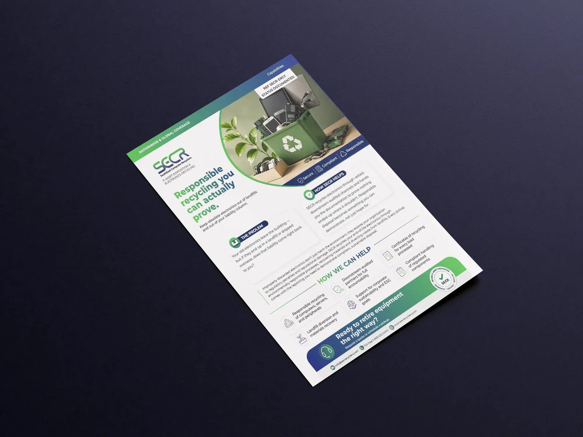 SECR recycling flyer
